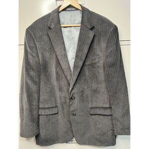 CHAPS RALPH LAUREN Men's 46L Blazer Sport‎ Coat Suit Jacket Corduroy Brown